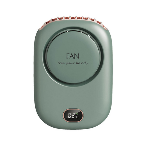 Rechargeable Desk Fan Portable Neck Fan USB  Mini Cooling Travel Hanging Fan