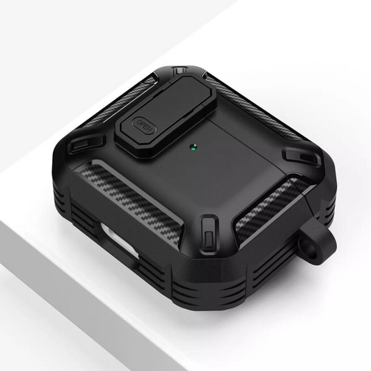 Black&Black Airpods Pro Heavy Duty Shockproof Cover Apple Case Armor Earphone