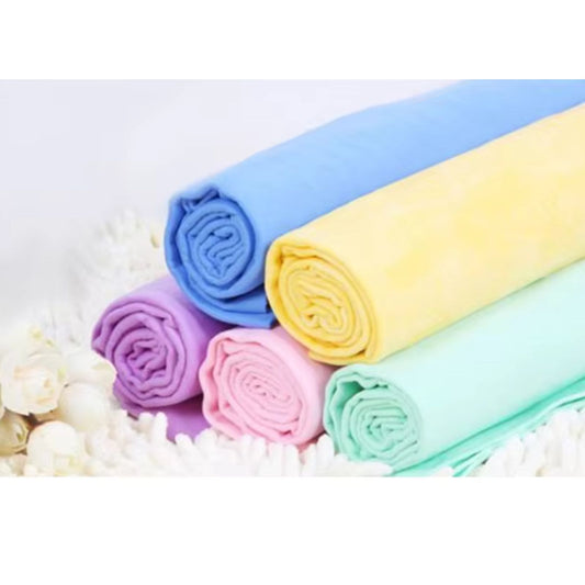 5x Large Size Shammy Chamois Towels for Car Home Office Pet Garden