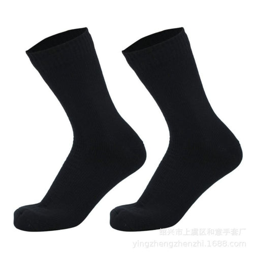 Waterproof Socks Comfortable Winter Hiking Socks Black EU 40-42 Medium