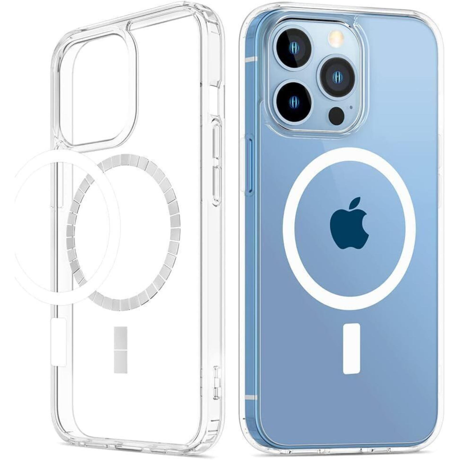 iPhone 15 Pro Magnetic Shockproof Clear Magsafe Case Cover