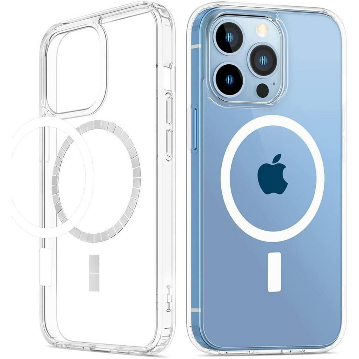 iPhone 15 Pro Magnetic Shockproof Clear Magsafe Case Cover