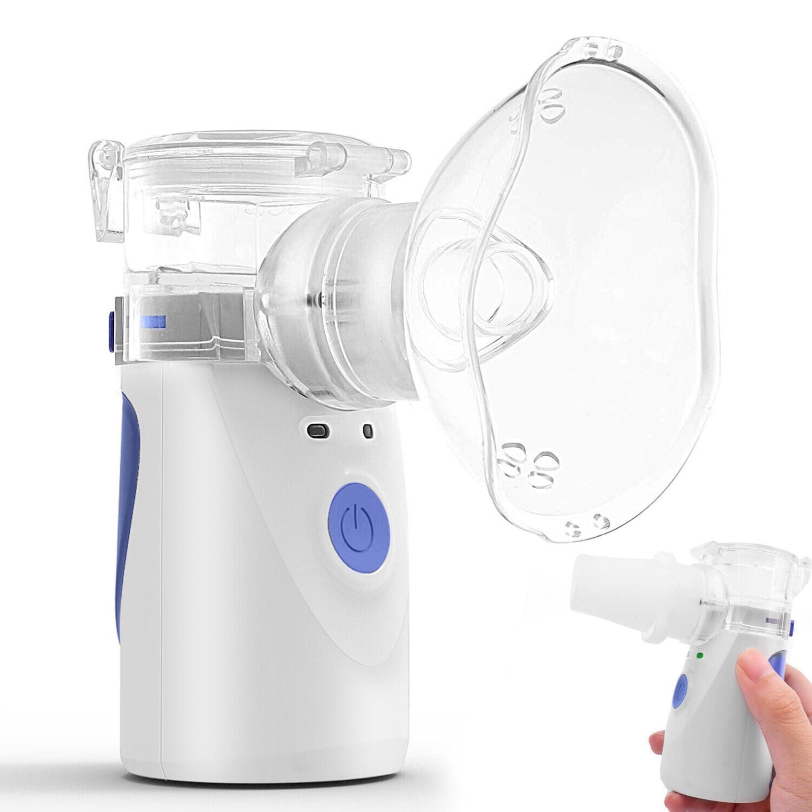 Handheld Ultrasonic Nebulize Portable Inhaler Travel Mesh Asthma Respirator