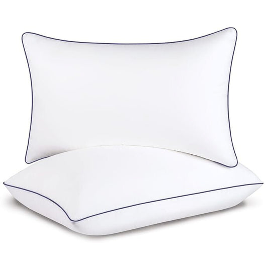 2 Pack Ultra Standard Size Soft Breathable Quality Bamboo Pillows  Hotel Quality