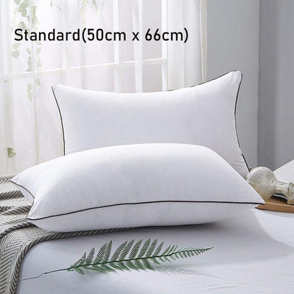 2 Pack Ultra Standard Size Soft Breathable Quality Bamboo Pillows  Hotel Quality