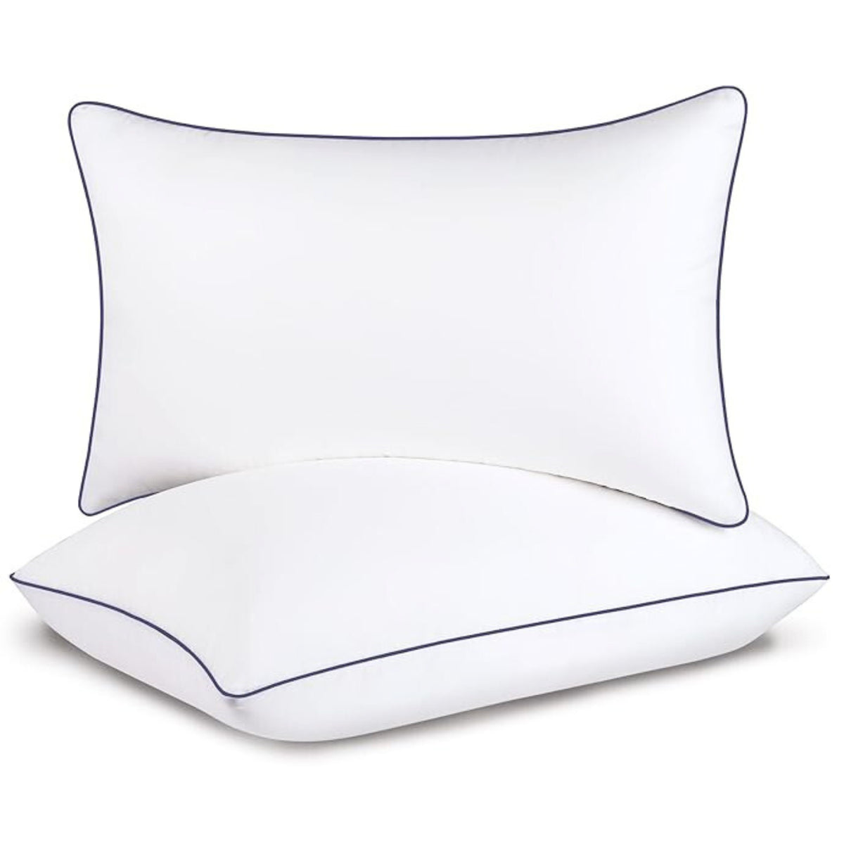2 Pack Ultra King Size Soft Breathable Quality Bamboo Pillows Hotel Quality
