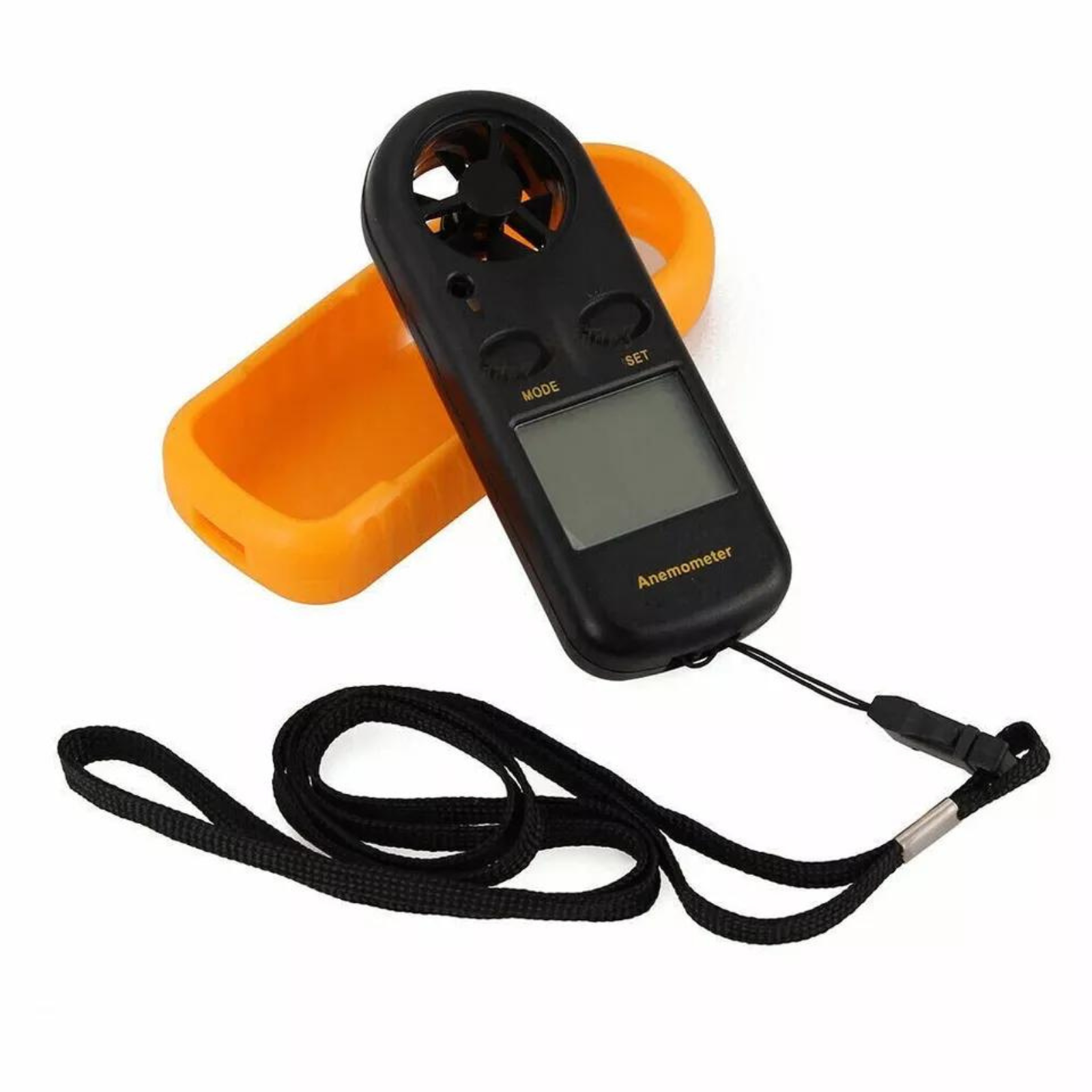 Air Gauge Speed Meter Velocity LCD Digital Anemometer Thermometer