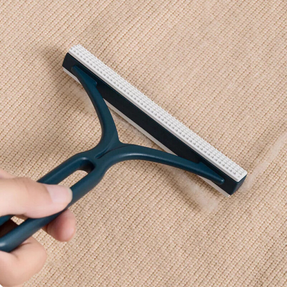 Fabric Shaver Clothes Silicone Lint Remover For Pet Dog Cat Hair Cleanin 1x Navy