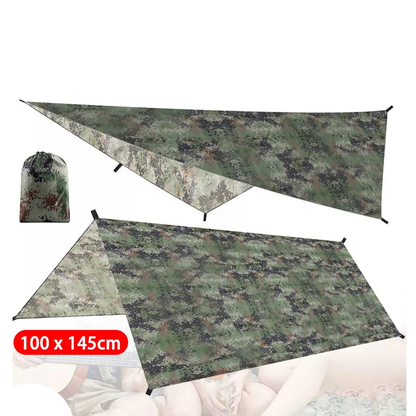 Camping Tent Tarp Fly Outdoor Waterproof Shelter Shade Rainproof Cover Gear