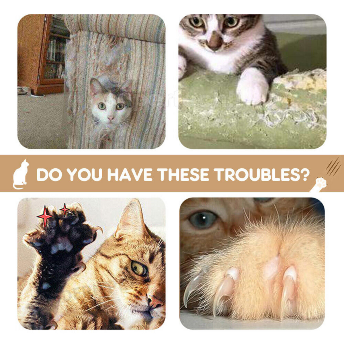 Anti-Scratching Protector Cat Sofa Stickers Scratch Guard Pet Furniture Couch