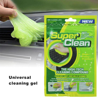 Yellow Slime Laptop Keyboard Car Super Clean Magic Gel Dirt Cleaner