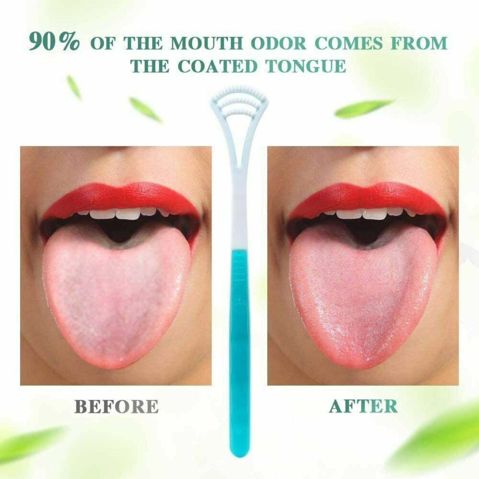 Hygiene Brush Tool Kit Tongue Cleaner Scraper Dental Care Oral