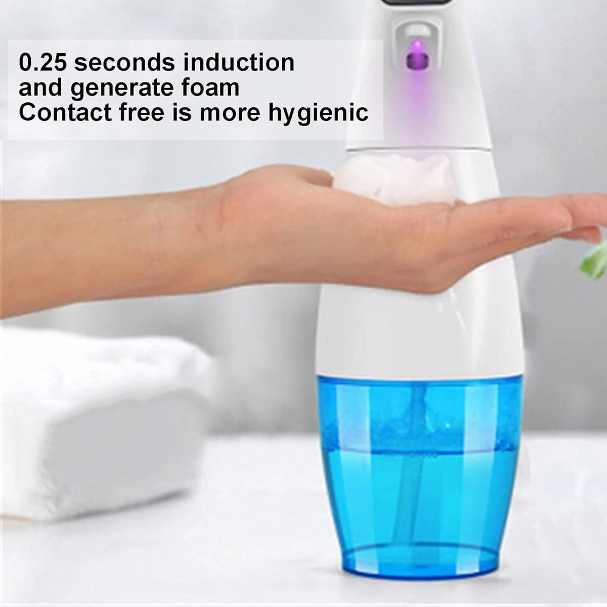 Hand Wash Dispenser Kitchen Home Automatic Sensor Soap Dispenser Touchless Foam