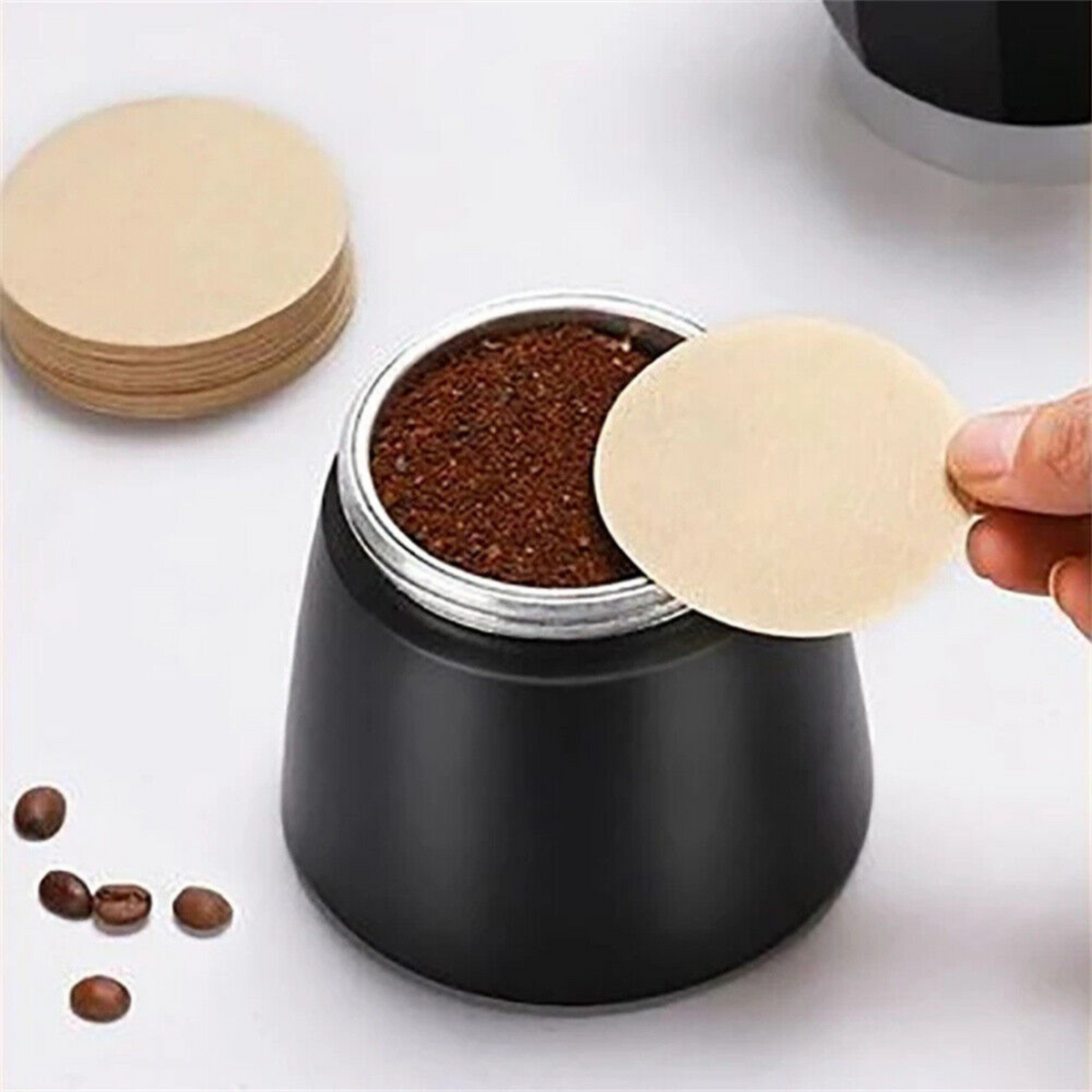 200x Colour of Skin Aeropress Accessories Filter Paper Coffee Maker Replacement