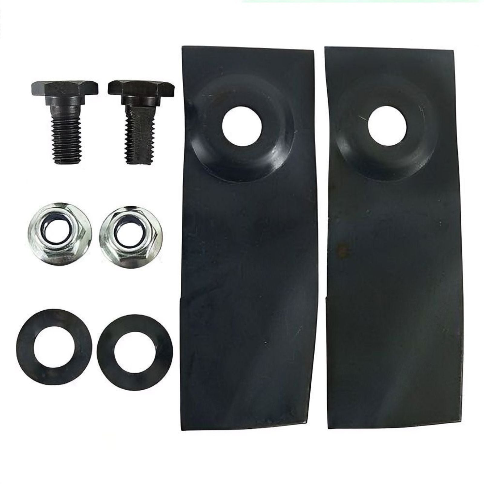 4x Morrison Mowers Fits 18" Bolts Hardened Blade Masport Cut