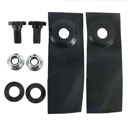 4x Morrison Mowers Fits 18" Bolts Hardened Blade Masport Cut