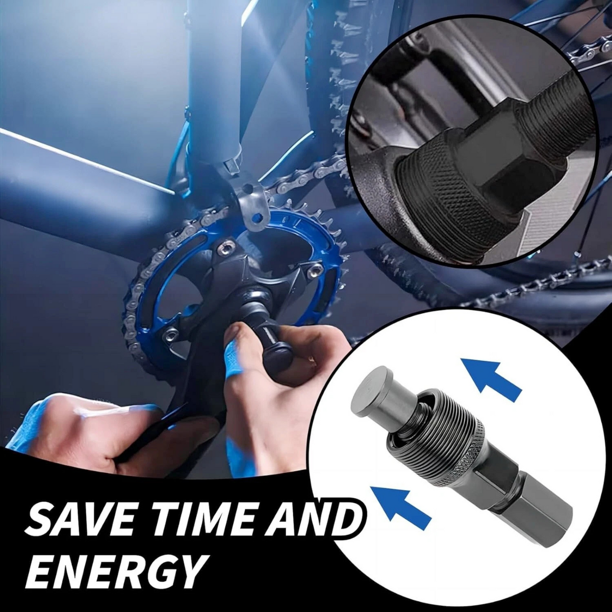 Crank Arm Puller Repair Remover Removal Tool Bicycle Cycle Bike Crankset