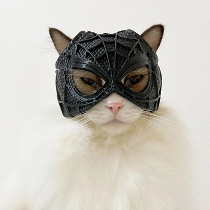 Halloween Bat Cat Avenger Mask Costume Accessory Black