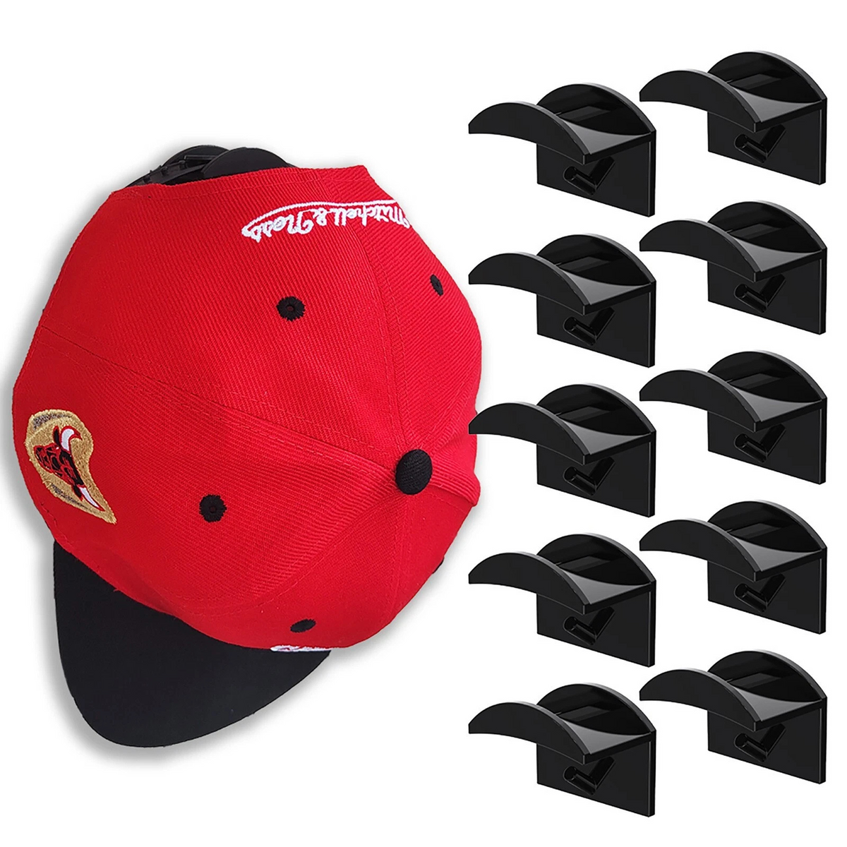 Baseball Cap Rack Hat Holder Rack Organizer Storage Modern Hangers