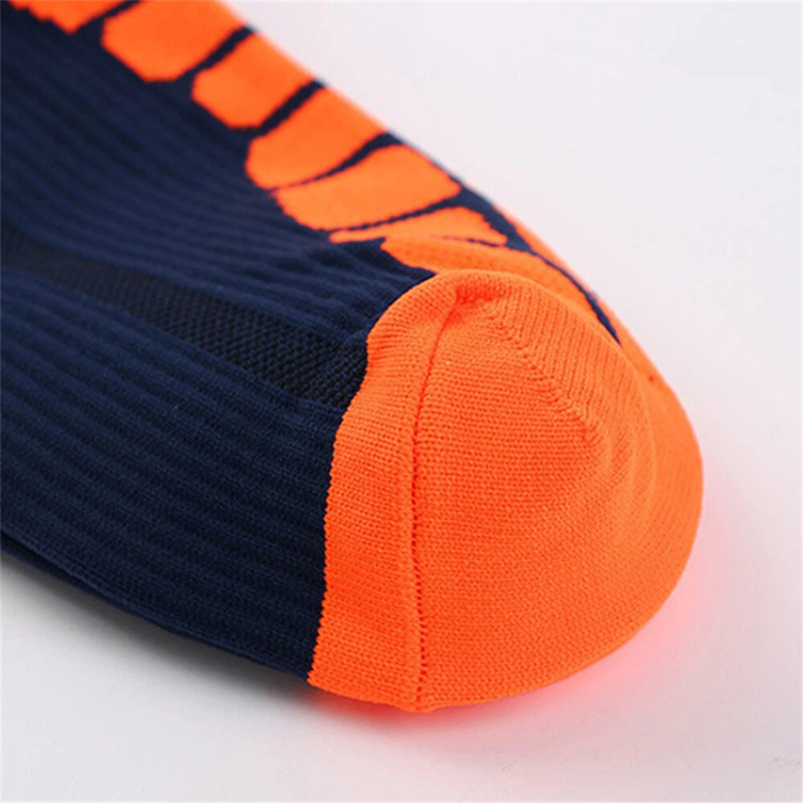 Navy Blue Copper Compression Socks Stockings L XL Circulation Support