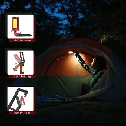 Rechargeable LED Work Light Portable Inspection Workshop Lamp