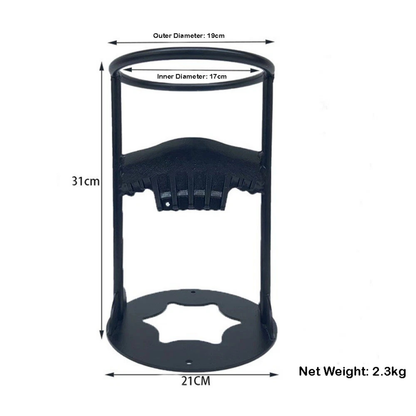 Cast Iron Heavy Duty Outdoor Manual Log Splitter Tool Firewood Kindling Splitter