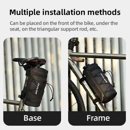 Cycling Bag Waterproof Storage 2L Bicycle Bike Frame Bag Front Top Tube Road