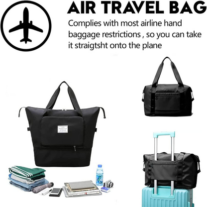 Portable Lightweight Handbag Waterproof Large Capacity Folding Travel Bag Unisex