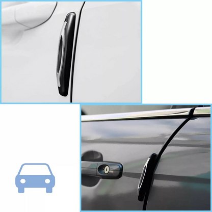 4x Anti Scratch Guard Anti-collision Strips Universal Car Door Edge Protector