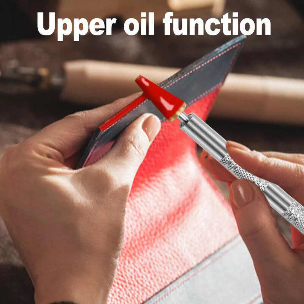 Dual Head Leather Edge Oil Dye Paint Pen Craft Tool