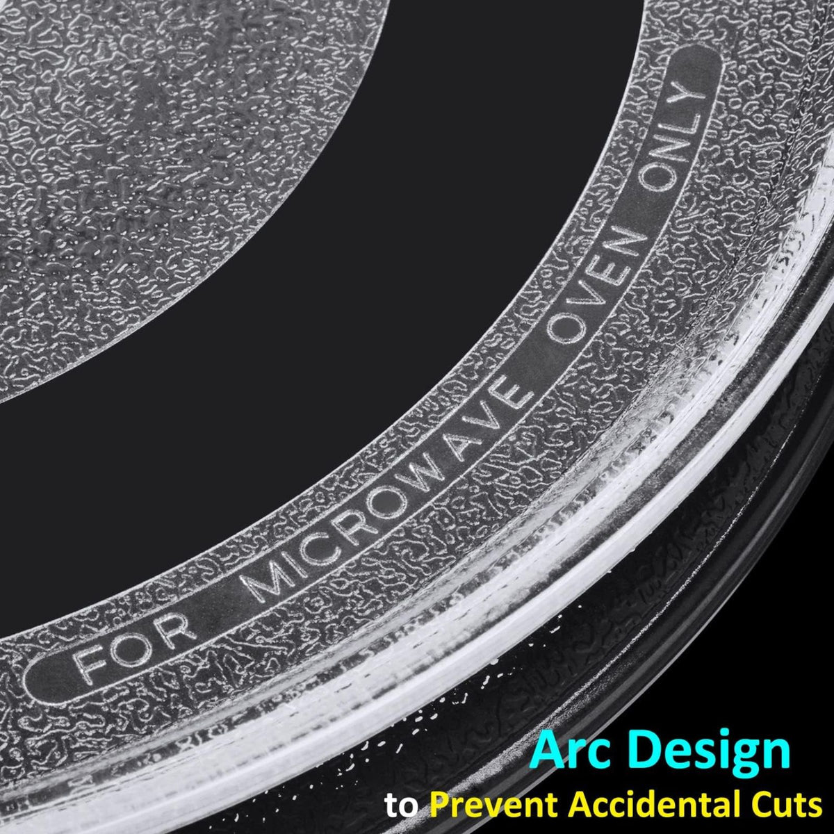245mm Dia Turntable Glass Food Tray Platter Microwave Oven PLate