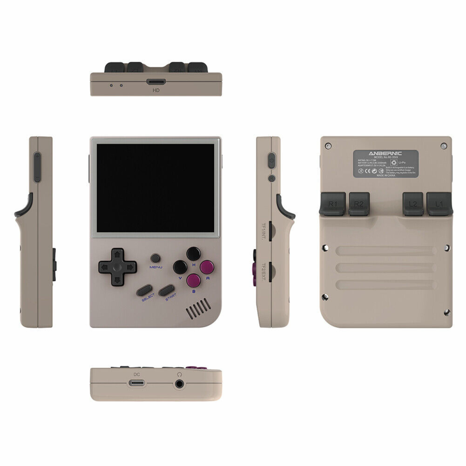 3.5 Inch IPS Linux 64G RG35XX Retro Handheld Game Console