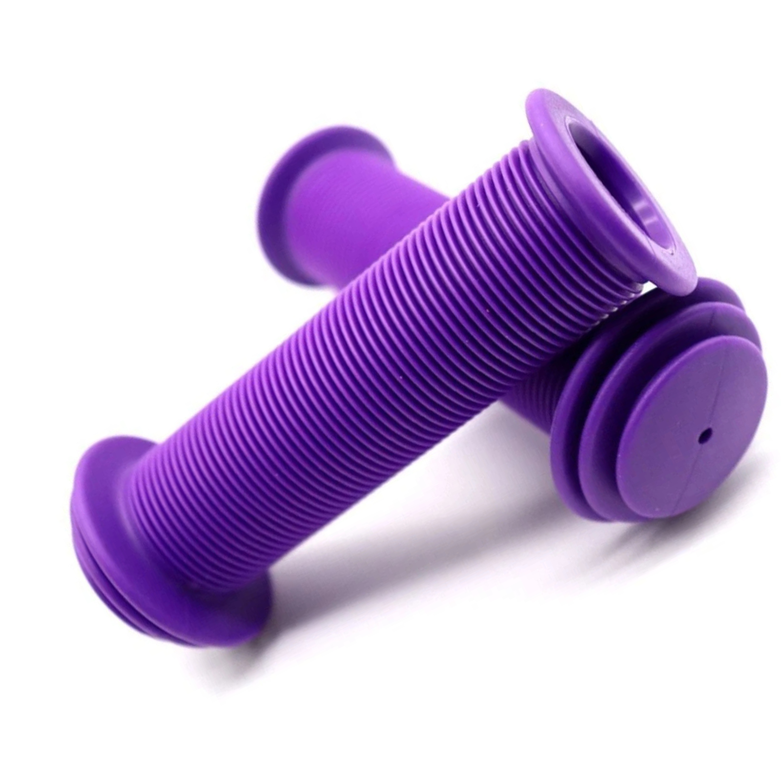 Purple Rubber Handlebar Cover Bike Skateboard Grip Protection Gear