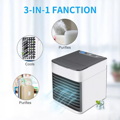 Humidifier Desk USB Fan Air Conditioner Cooling Portable Mini Air Cooler