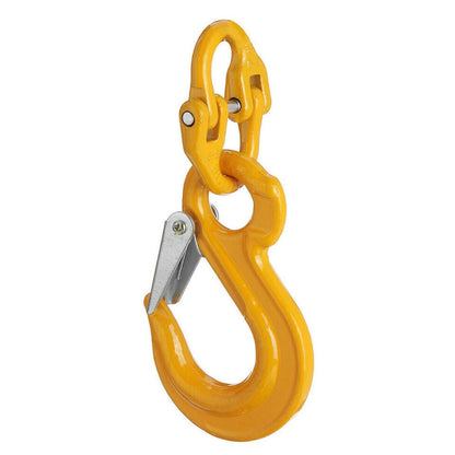 8mm Safety Chain 2x Hammerlock Eye Sling Hook Trailer Caravan Connecting Extend