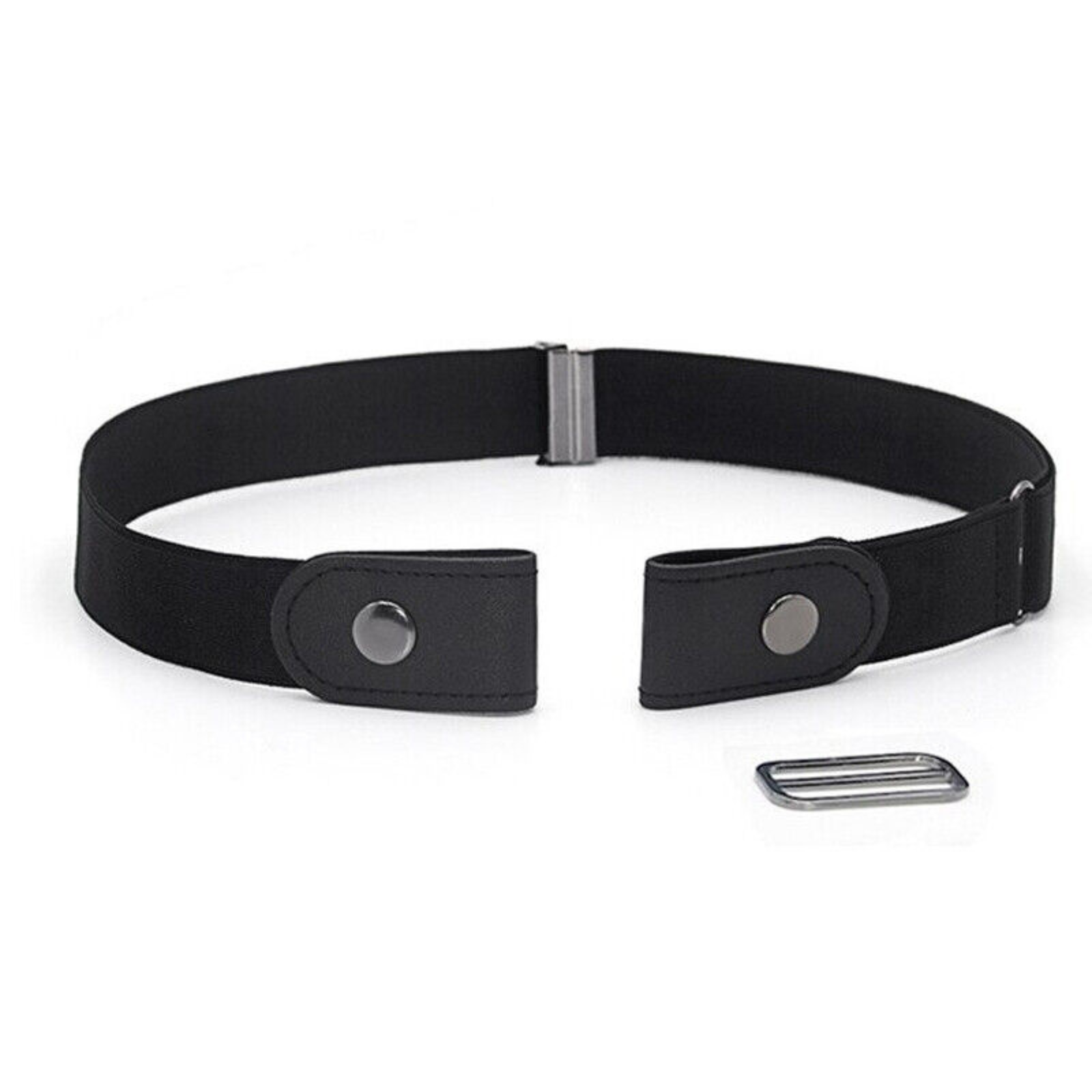 Women's No Bulge Hassle Belt Buckle-free Elastic Invisible Comfortable for Jeans