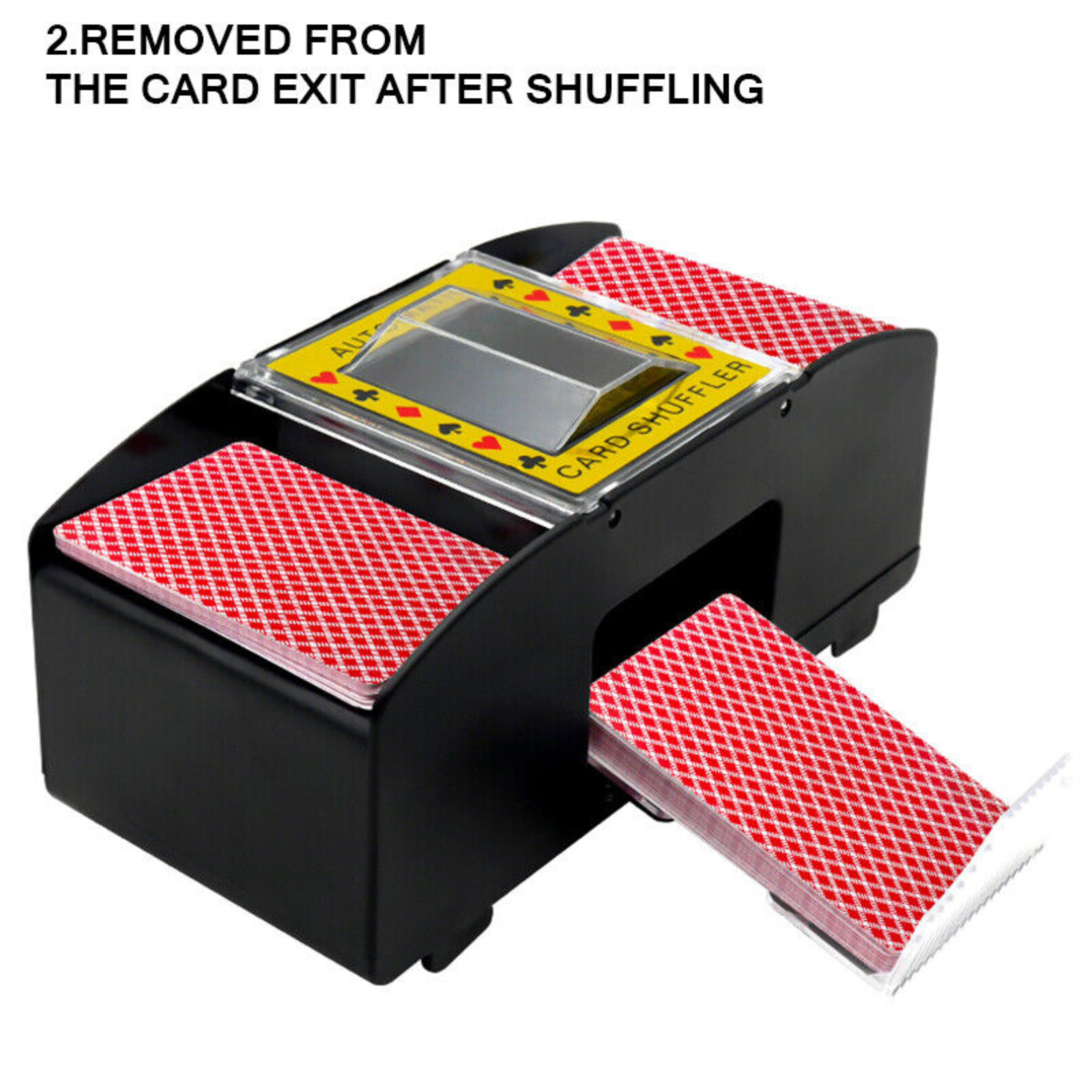 Games Poker Sorter Automatic Playing Cards Card Mixer Shuffling Shuffle