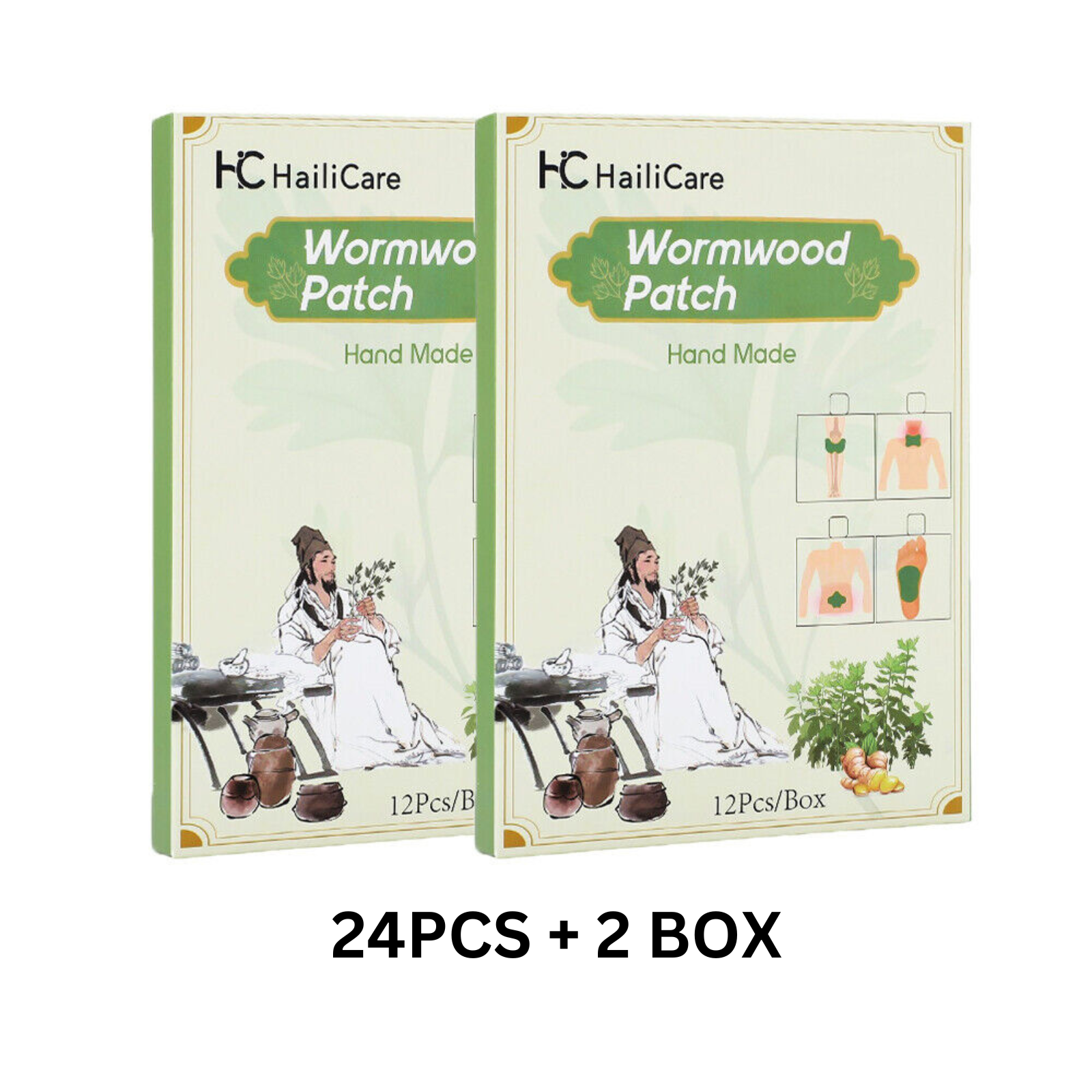 Plaster Sticker Wormwood Extract Pain Joint Neck Knee Ache Relief Patches