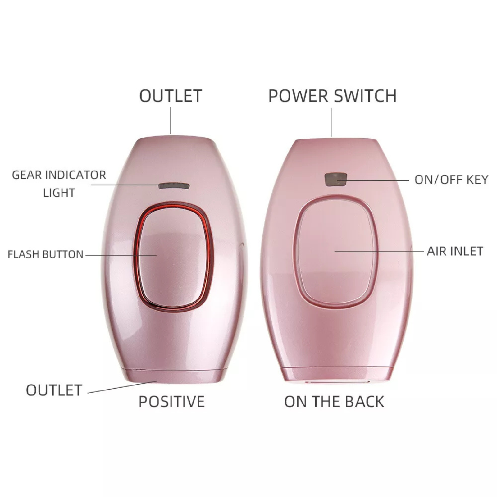 Pink Machine Permanent Men Women Laser Facial Whole Body IPL Hair Removal