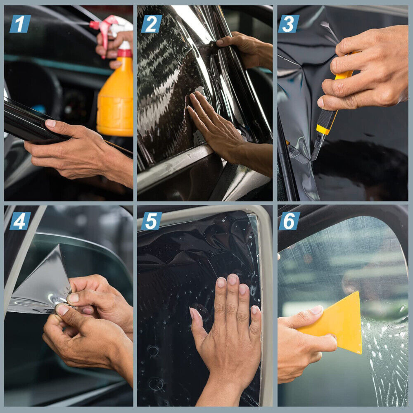 Tinting Tool Car Home Window Tint Film Black Roll VLT 20%