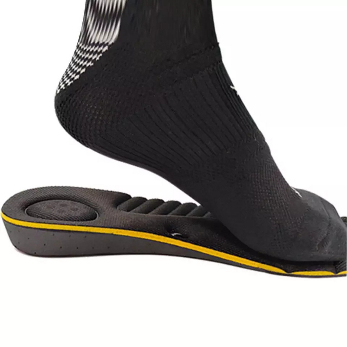 Height Increase Foot Shoe Pads Memory Foam Insoles 2cm Heightening