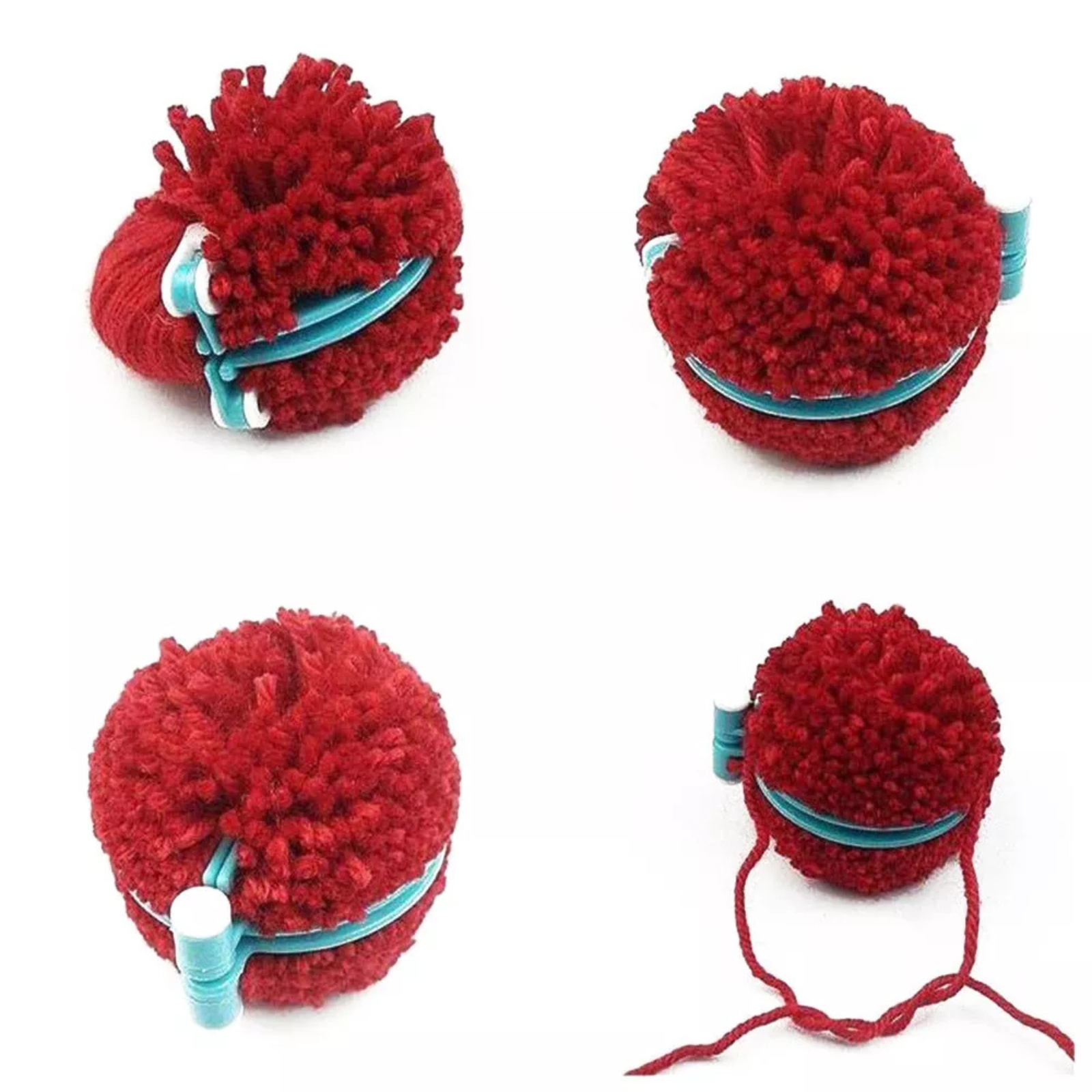 Clover Knitting Sewing Tools Pom Pom maker Plastic Pompon Set