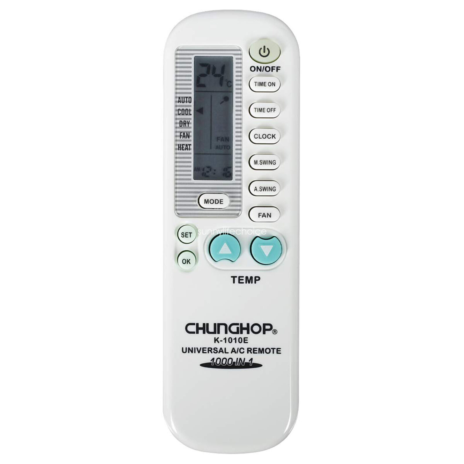 1000 in 1  Air Conditioner Multibrand Universal AC Remote Control Aircon