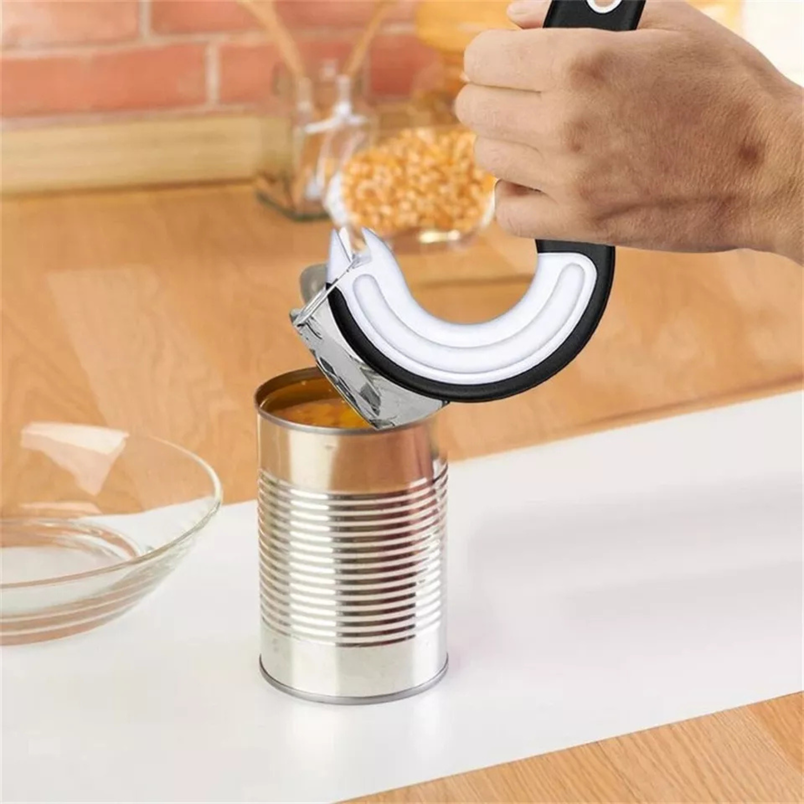 Lid Opening Tool Grip Ring Grab Multifunction Twist Pull Tins Can Opener