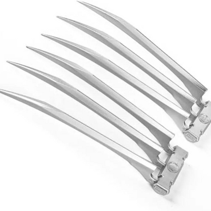 1 Pair Logan Costume Props Halloween X Man Wolverine Claws ABS Cosplay Claws