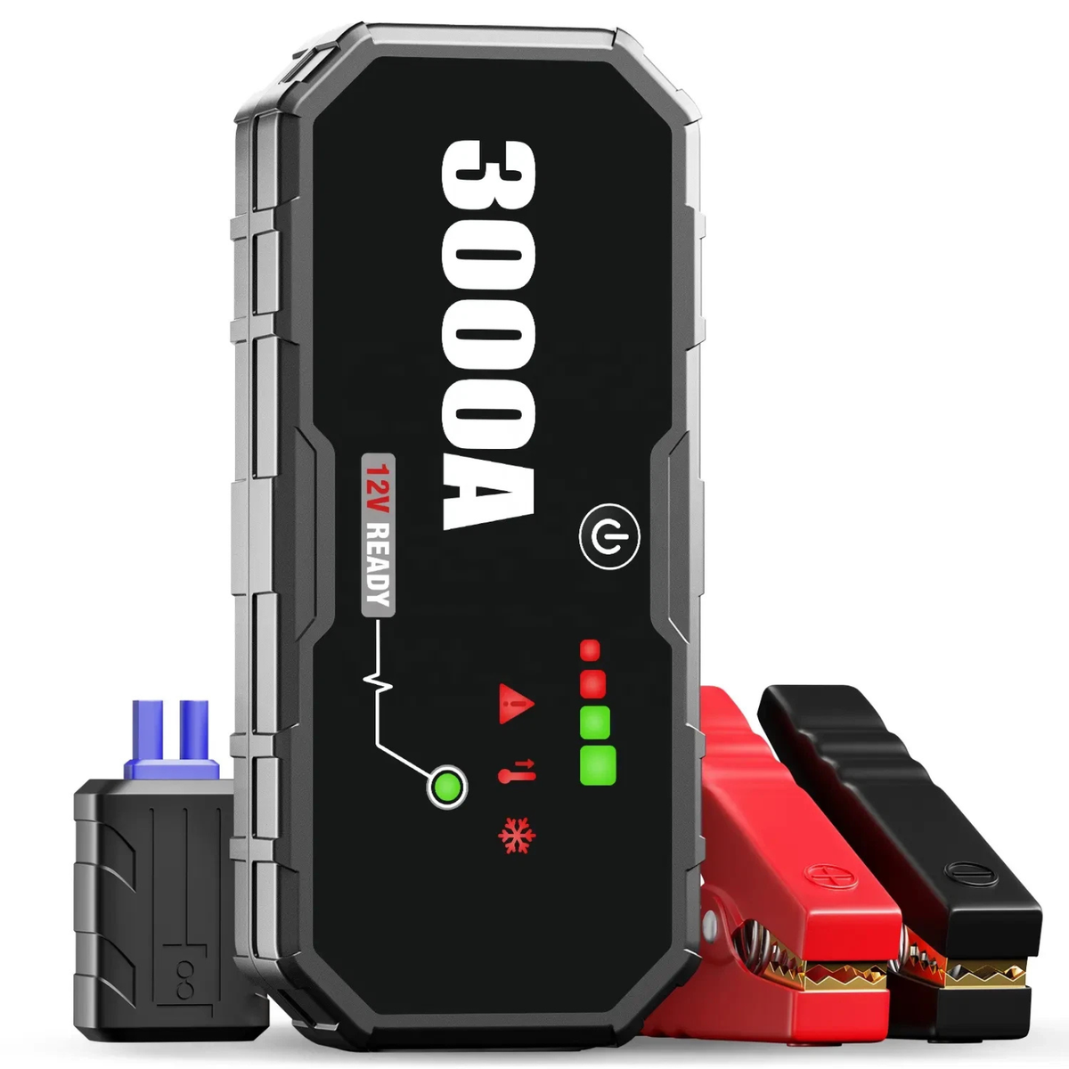 Portable 12V Car Jump Starter Booster Battery Emergency Power Pack