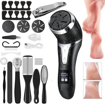 Rechargeable Electric Foot File Callus Remover Smooth Skin Care