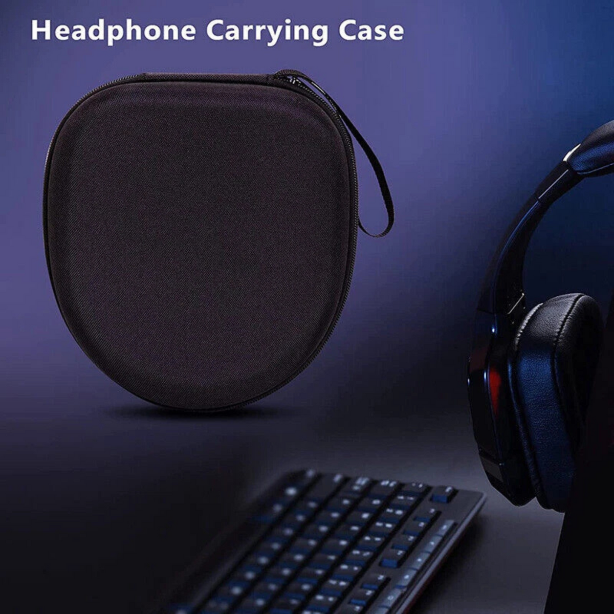 Hard Shell Earphone Case Headset Cable Organiser Travel Pouch