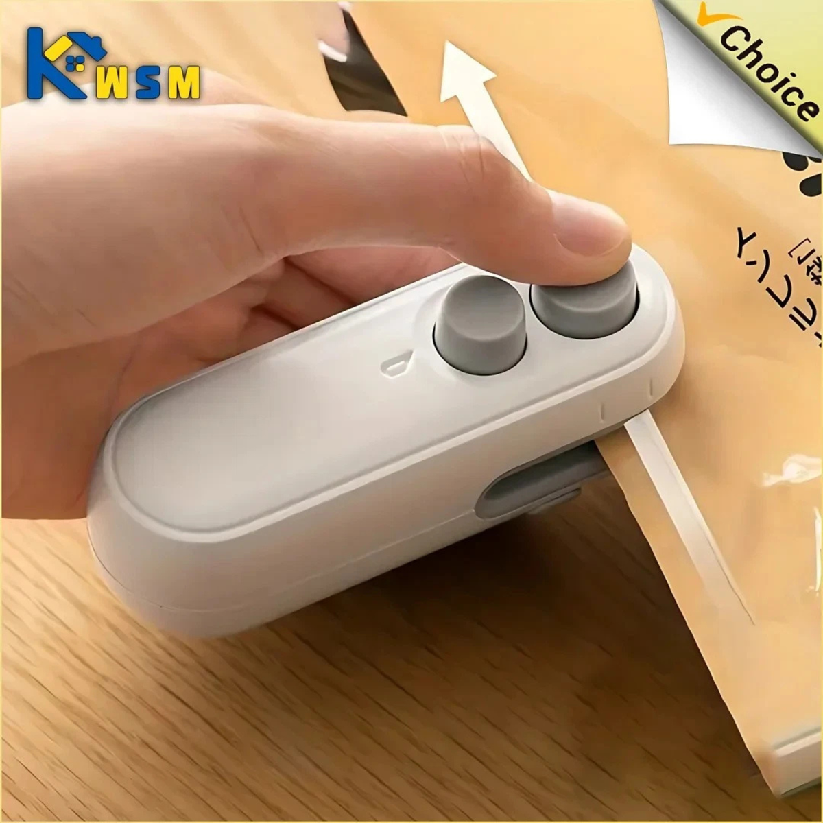 Rechargeable Portable 2 in 1 Magnetic Mini Auto Heat Sealer 1x