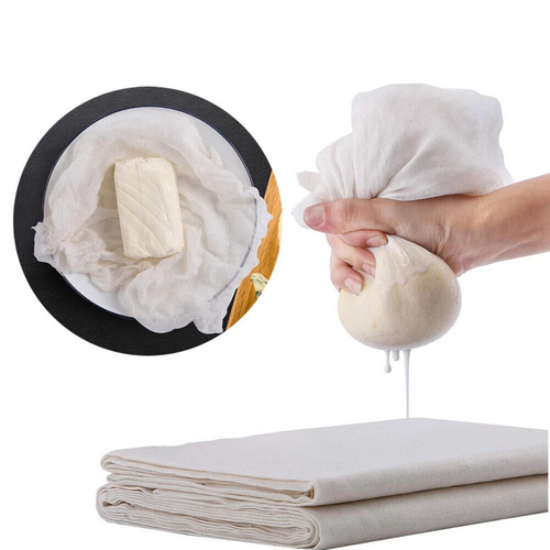 Cheesecloth  Food Grade Reusable Muslin Butter Filter Cloth Cheese
